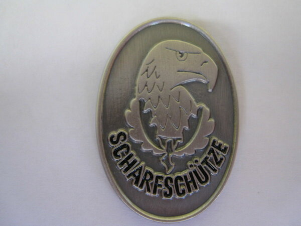 WH Scharfschützen Abzeichen Adler mit Eichenlaub Pin #2 Wehrmacht WW2 WK 2 WWII