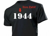 T-Shirt mit Deiner Jahreszahl Geburtstag Shirt Gr 3-5XL -...