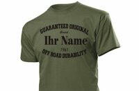 T-Shirt "Ihr Name/Marke" Guaranteed Original Gr...