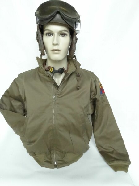 US Army Panzerjacke Vintage US Gr 44  WK2 WWII Tanker Jacket USMC Navy