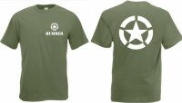 US Army T-Shirt Hummer Allied Star Gr 3-5XL H1 TOP 4x4...