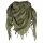 PLO Halstuch Schal Palästinenser Headwrap Shemagh Schwarz Oliv Supersoft Scarf