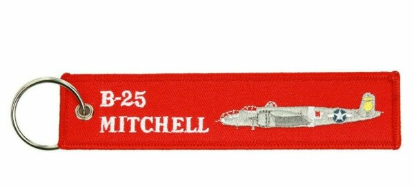 Schlüsselanhänger B-25 Mitchell USAAF WK2 US Army Key Ring Airplane Bomber Jet