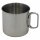 Outdoor Edelstahl Tasse Klappgriffe Kaffeetasse Mug Camping Outdoor Haferl