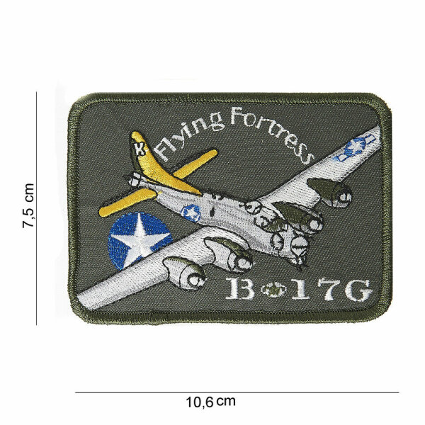 US Army B-17 Flying Fortress Memphis Belle Bomber Airplane Aufnäher Patch USMC