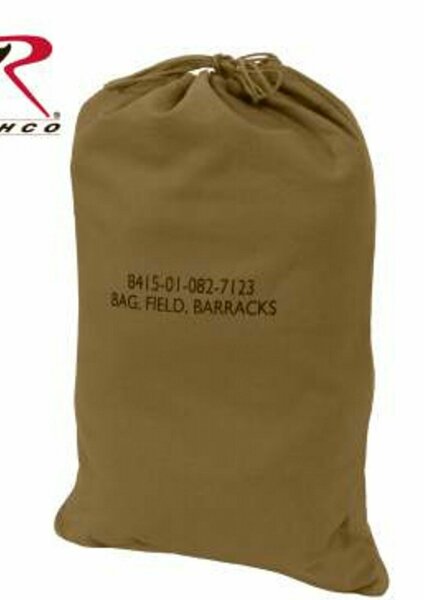 US Army GI Type Duffle Bag Barrack Bag Navy Marines USMC WK2 Cargo Coyote Large