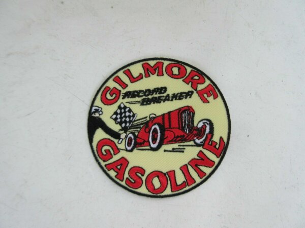 Patch Gilmore Gasoline Record Breaker Hot Rod Jacket Nose Art Rockabilly US Car