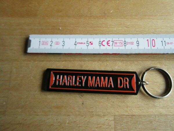 Schlüsselanhänger "Harley Mama Dr" Biker Bobber Buell BMW Key Ring Buell HD