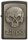 Zippo Phantom Skull Lighter Emblem plated Totenkopf Feuerzeug Structured Orig. !