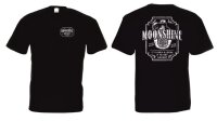 T-Shirt American Moonshine Whiskey Only Illegal if ya get...