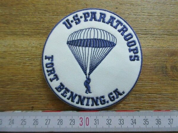 Paratrooper Camp Ft Benning Training AAF USAF Patch Airforce Pilots US Army WK2