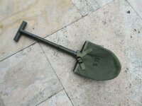 US Army T-Spaten + Hülle Shovel + Cover Paratrooper...