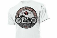 T-Shirt Lucky Seven Black Darkness Rockabilly Vintage...