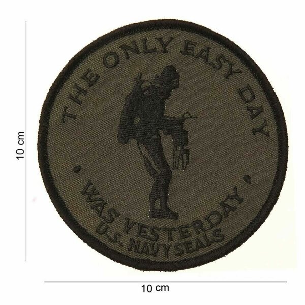 US Army PATCH THE ONLY EASY DAY was yesterday NAVY SEALS