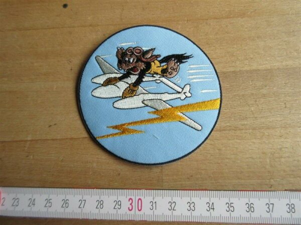 US Army Wildcat 429th Fighter Squadron 474th Group USAAF Airforce Patch Aufnäher