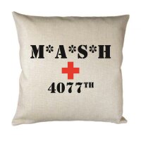 Pillowcase Mash Medical Corps US Army Surgical Hospital Cushion Cover