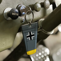 Metal Messerschmitt Wing USAAF Airforce US Army Key Ring