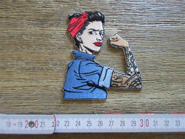 Patch Rosie the Riveter we are strong WASP