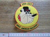 Patch VMA-223 USMC Fighter Attack Squadron Bulldogs