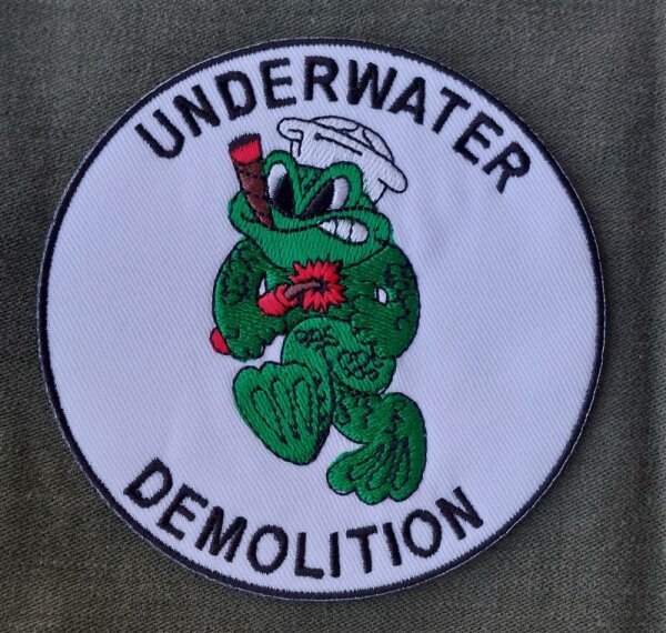 Patch WWII Navy Seals Underwater Demolition Team Frog