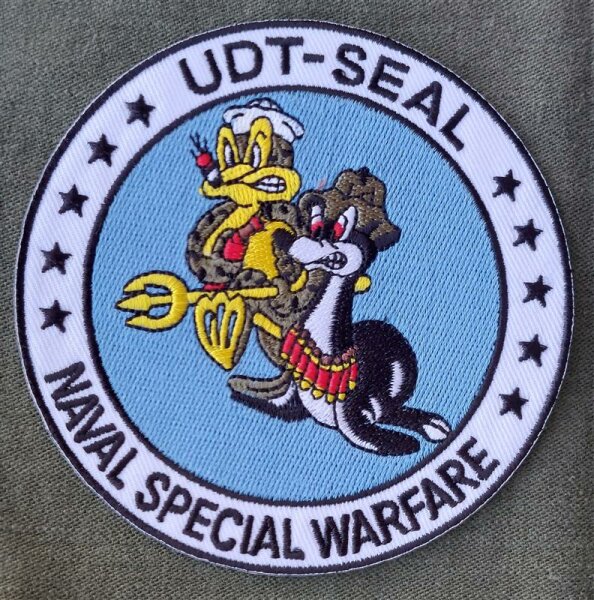Patch WWII Navy UDT-Seal Underwater Demolition Team Freddy &amp; Sammy