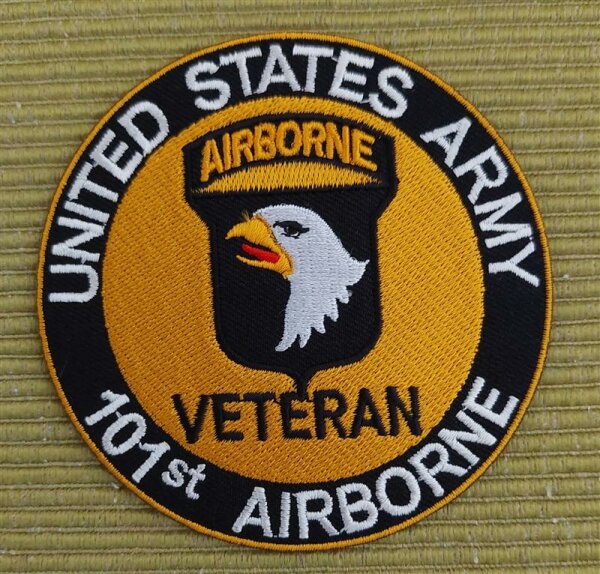 Patch WWII US Army 101st Airborne Division Veteran Insignia