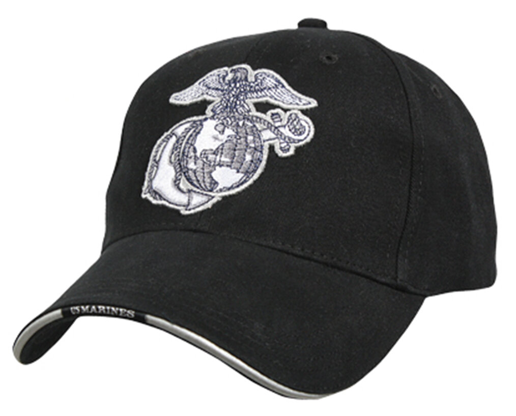 USMC Army USMC Globe Anchor Insignia Baseball Cap Low Profile