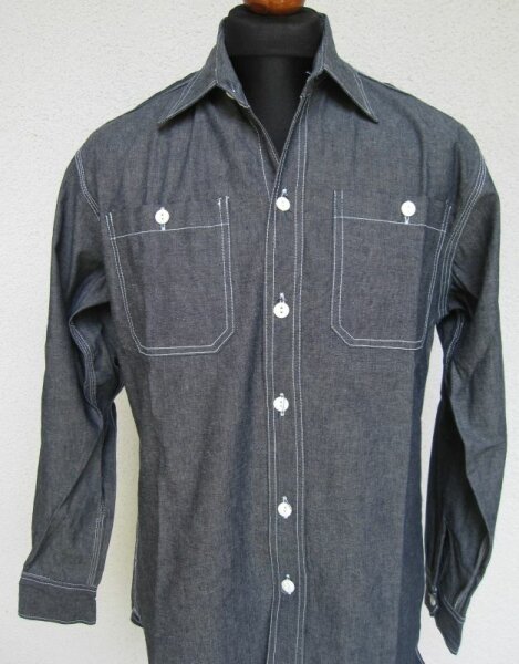 Worker shirt chambray shirt 1937 Lutece