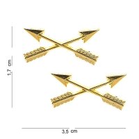 US Army Special Forces Collar Badges Crossed Arrows