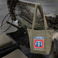 82nd All American Airborne Division AA Canvas Schultertasche Shopper