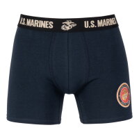 US Army USMC Unites States Marine Corps Insignia Body Style Boxer Shorts L