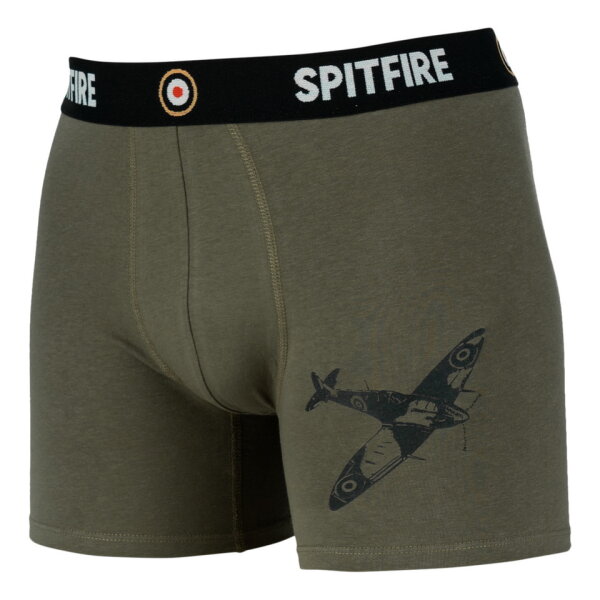 US Army USAAF Airforce Spitfire Body Style Boxer Shorts M