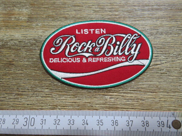 Patch Listen Rockabilly Delicious & refreshing Rock a Billy