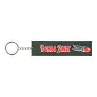 Keychain Bombs Away Slogan US Army D-Day 3D PVC USAAF...