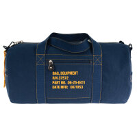 Canvas Equipment Bag Navy Blue