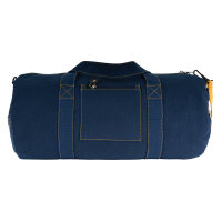 Canvas Equipment Bag Navy Blue 24"