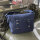 Army Canvas Combat Bag Shoulder Bag Blue