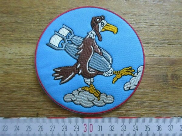 WWII Bomb Squadron 30st USAAF Sqd Flight Jacket Lederjacke Fliegerjacke Patch