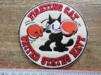 USN Unites Sates Navy Tomcatter Wildcat Felix Fighting Boxing Patch