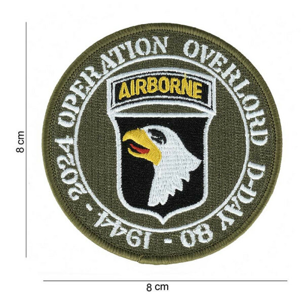 Patch D-Day 80 years 101st Airborne