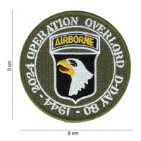 Patch US Army D-Day 80 years 101st Airborne  Operation...