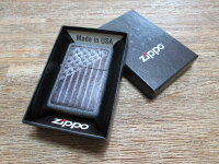 Original Zippo Stars & Stripes Iron Stone OVP...