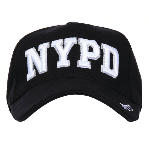 Baseball Cap NYPD City of New York Police Dept Highway Patrol Black