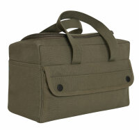 US Army Canvas Wide Mouth Mechanics Tool Bag