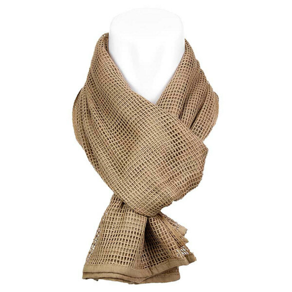 Multipurpose Netscarf Combat Scarf Sand Camo