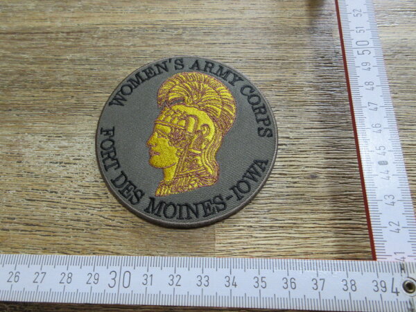 Patch Women Army Corps Fort des Moines Iowa WAC US Army WWII