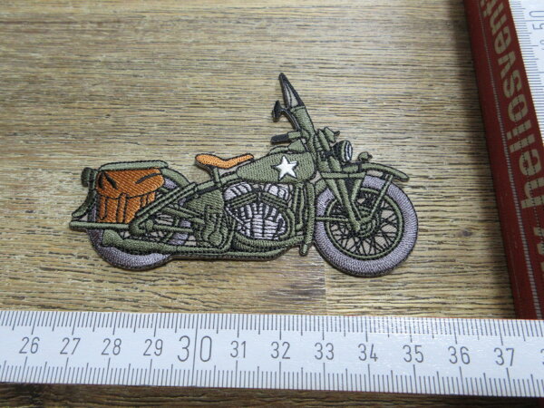 Patch US Army Liberator Motor Cycle War Department Allied Star WWII