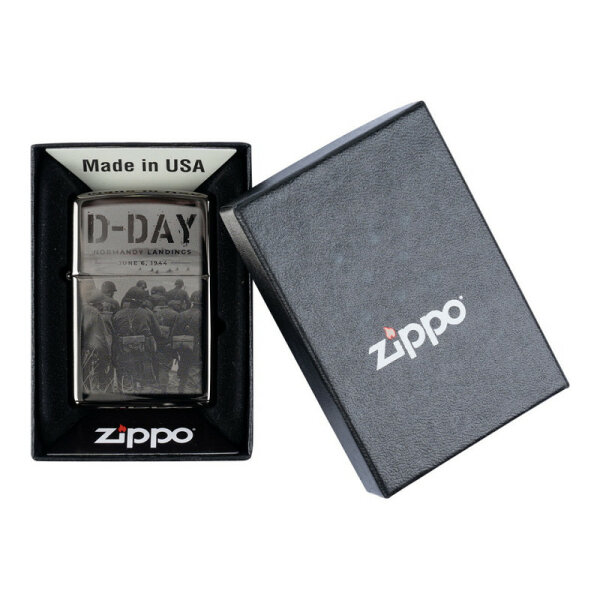 Zippo D-Day Landing US Army Normandie Invasion 1944 Feuerzeug