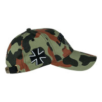 Baseball Cap BW Bundeswehr Flecktarn Camo Leopard 2 Panzer Balkenkreuz