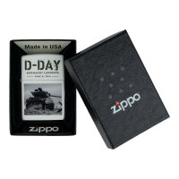 Zippo Lighter D-Day Landing Sherman Tank US Army Normandie Invasion 1944 Feuerzeug